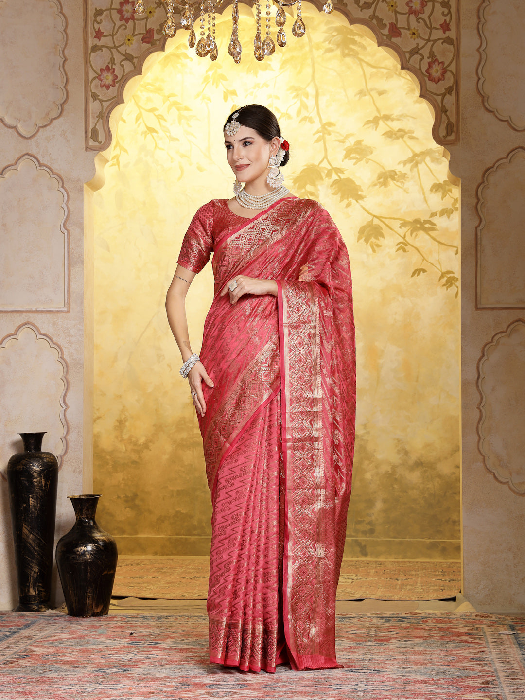Stylum woven saree – wholesale manufacturer & exporter from India