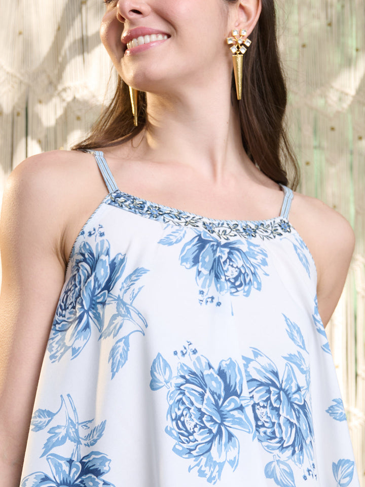 Floral Printed Rayon Co-Ord Set