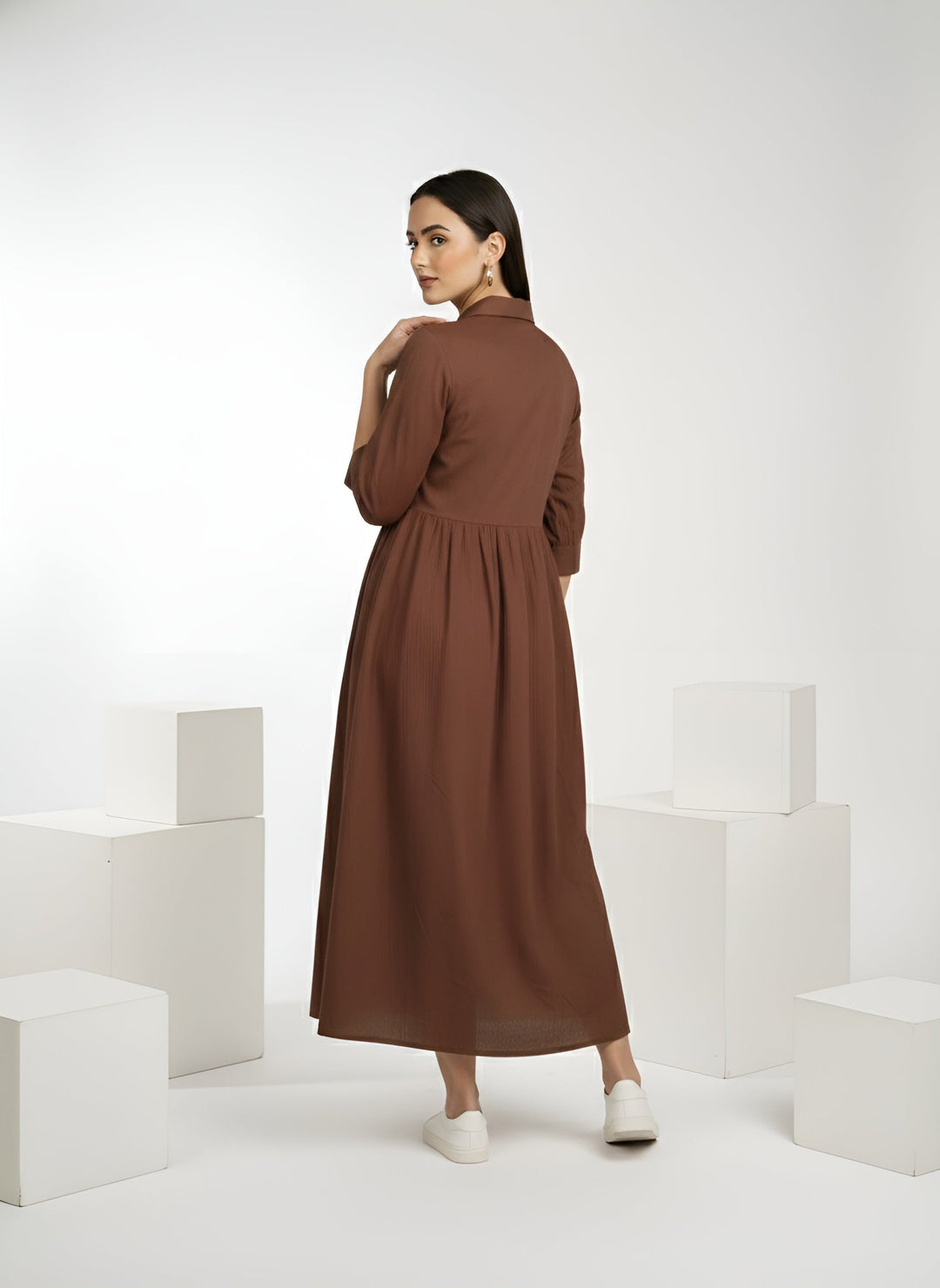 Solid Dress For Women