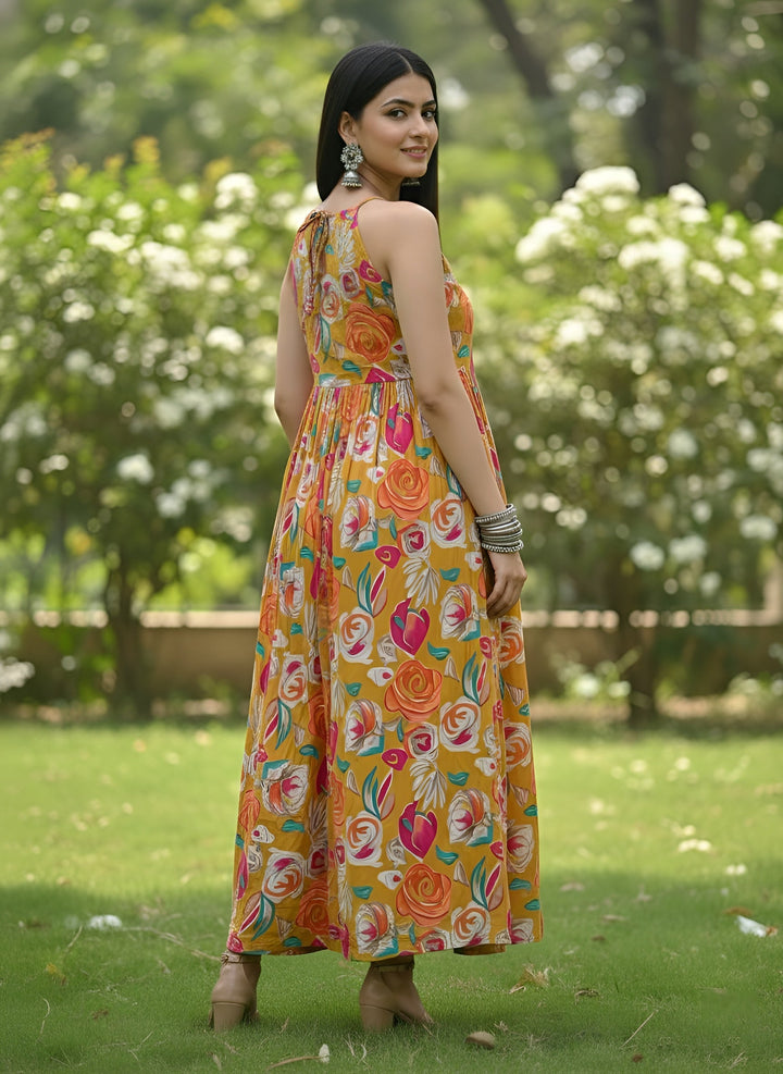 Floral Printed Dress for Women