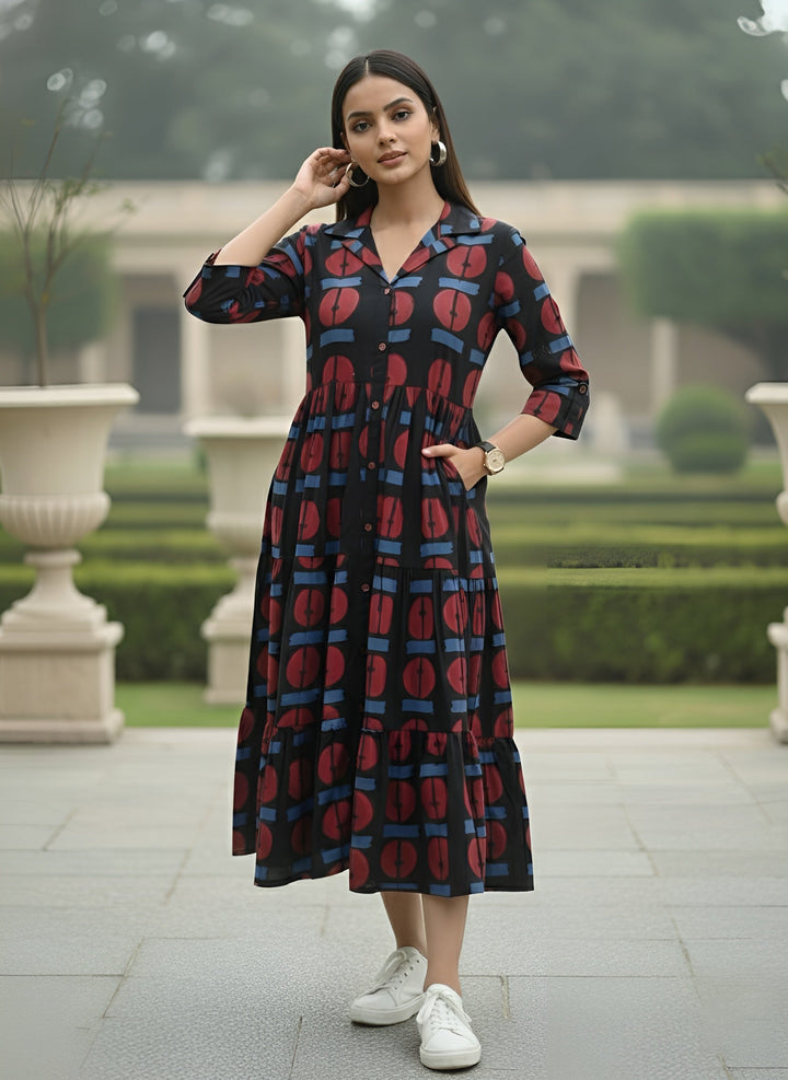 Printed Dress for Women
