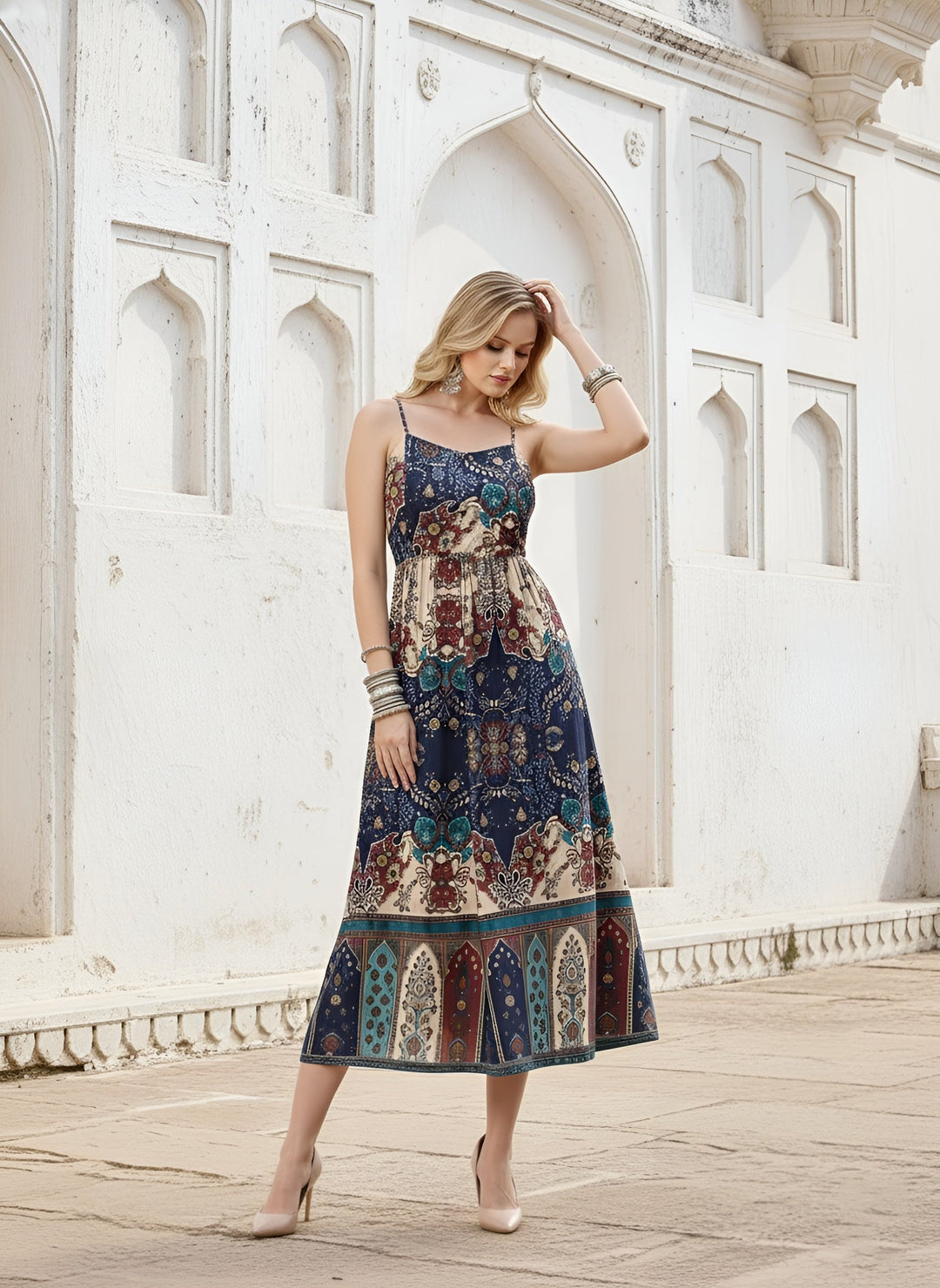 Printed Dress for Women