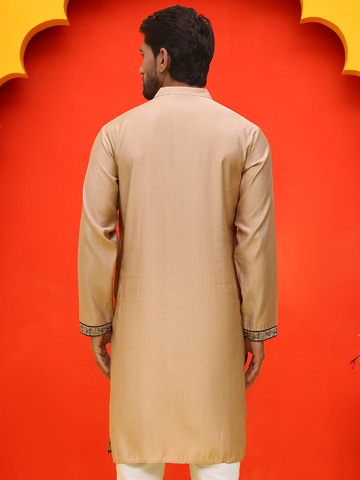 Embroidered & Sequins Kurtas For Men