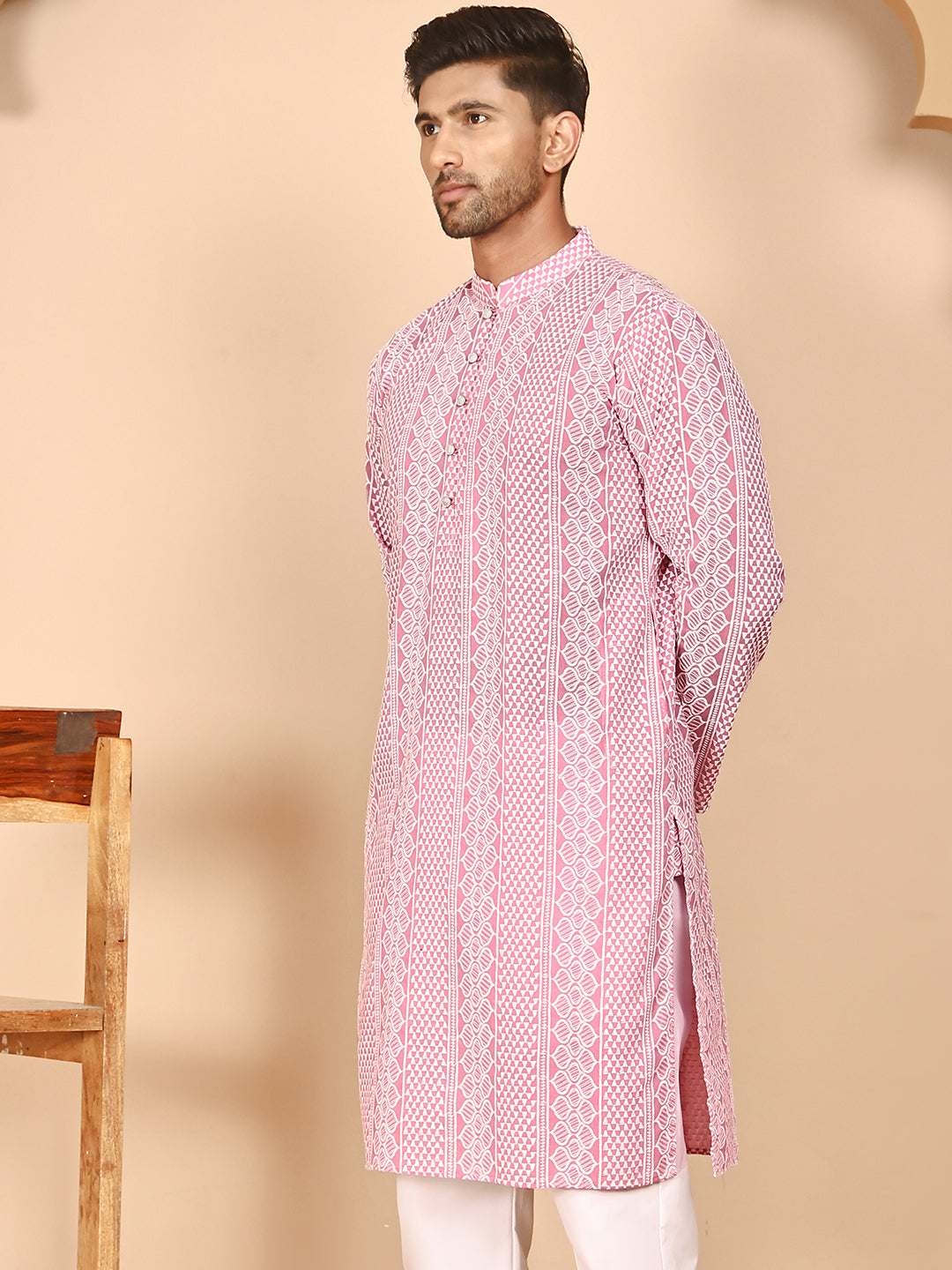 Embroidered Cotton Kurtas