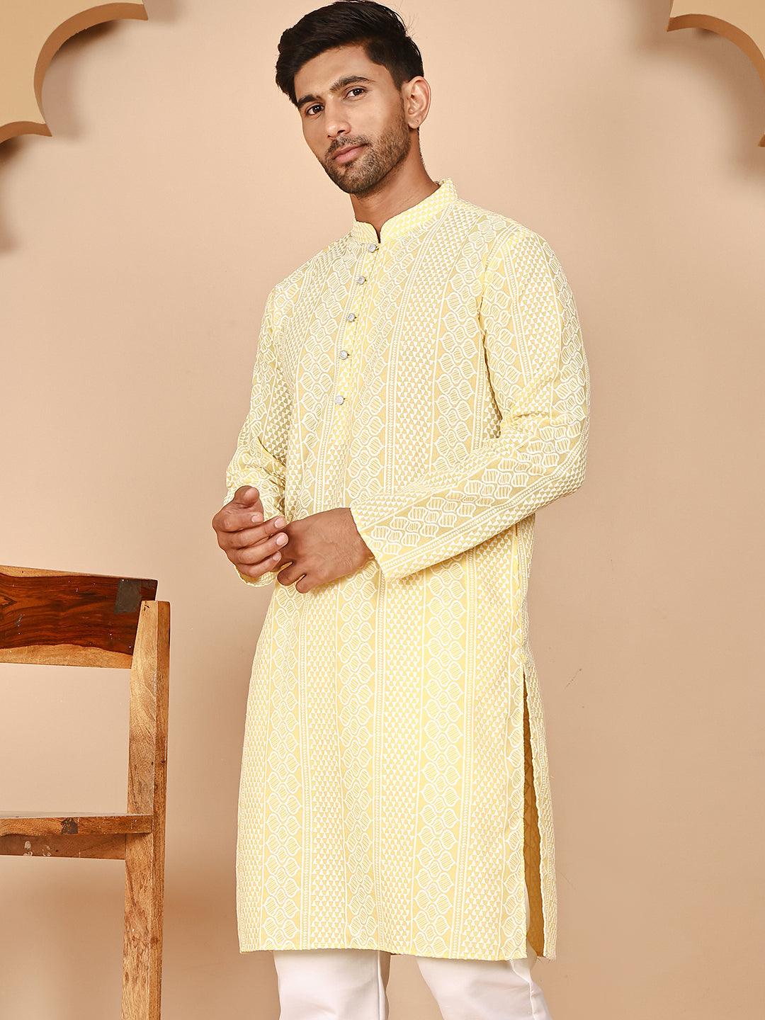 Embroidered Cotton Kurtas