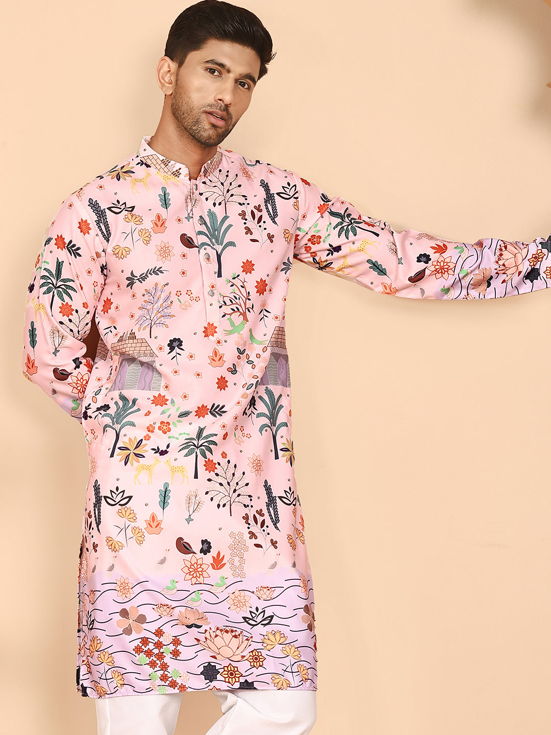 Printed Kurtas With Artistic Design