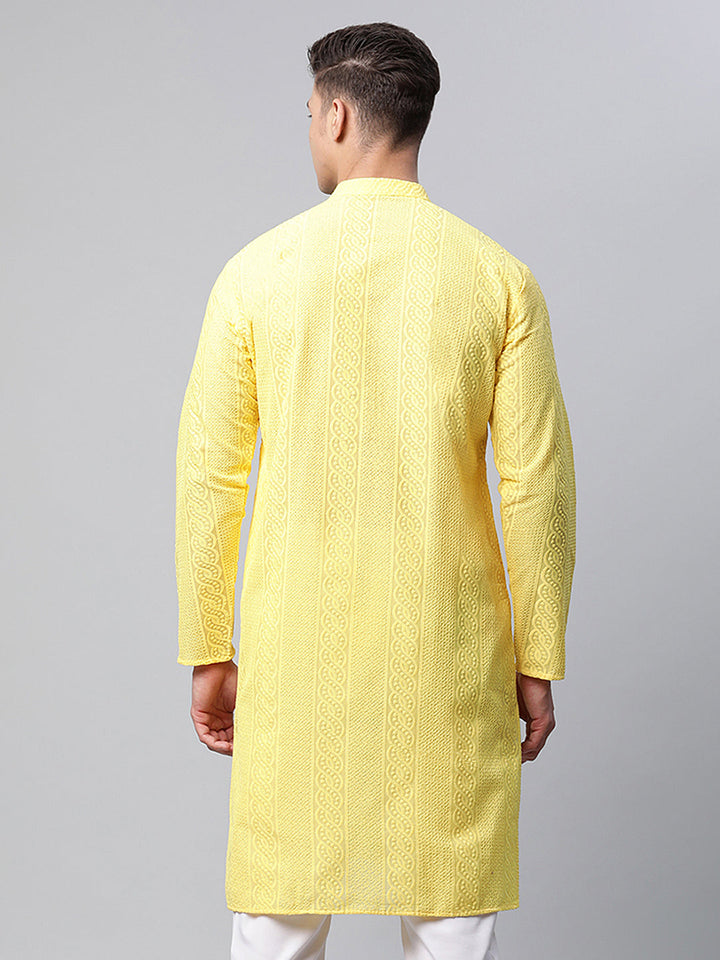 Men'S Embroiderd Kurtas