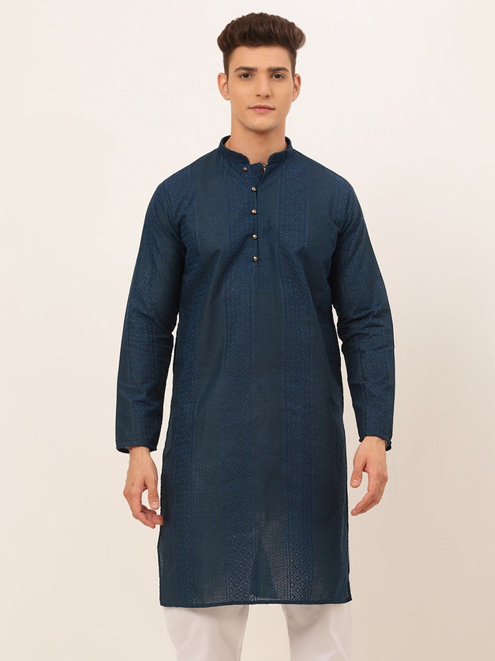 Men'S Embroiderd Kurtas