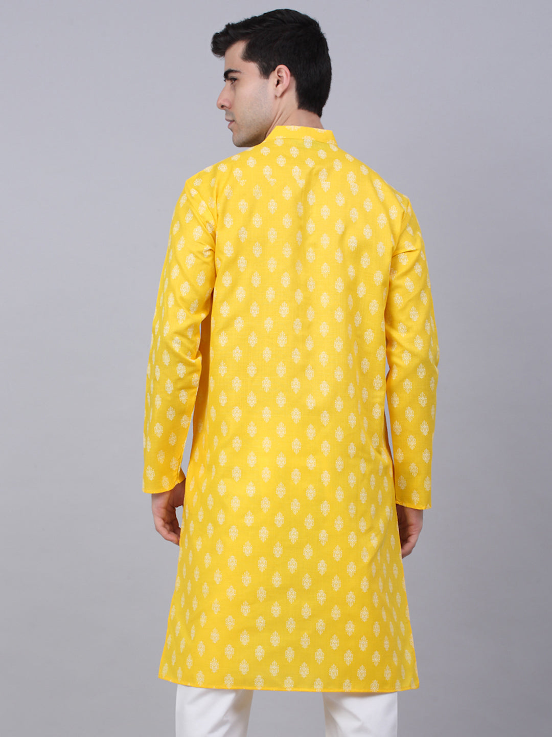 Men'S Cotton Floral Printed Kurtas