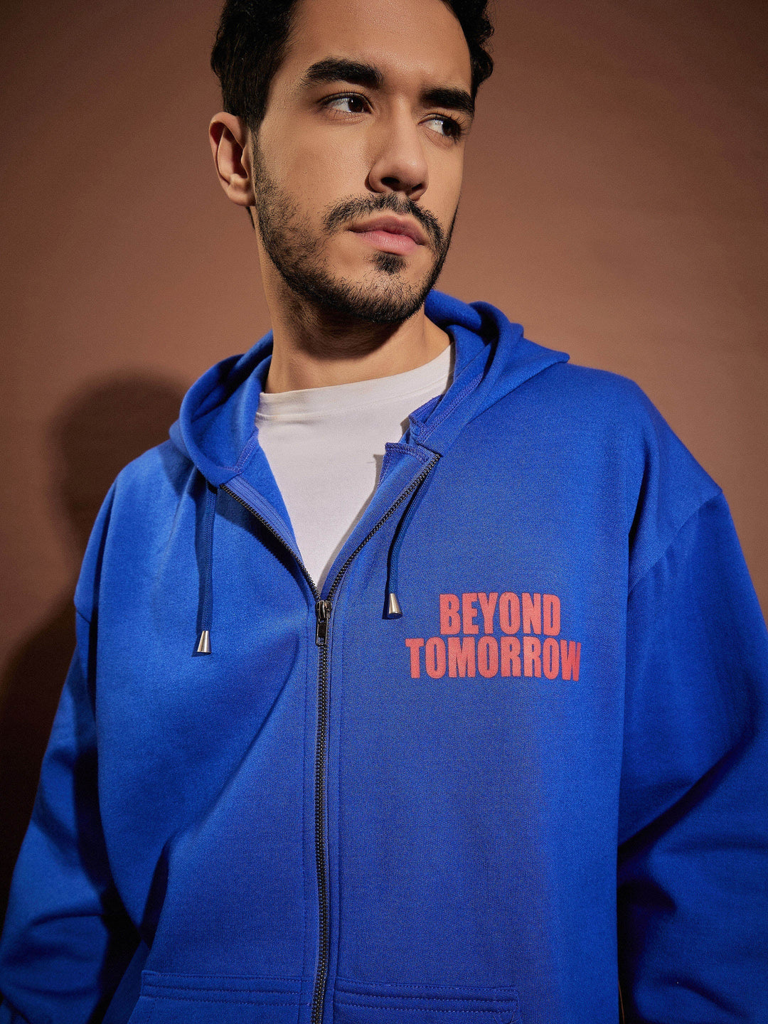 Men's Beyond Tomorrow Oversized Zipper Hoodie