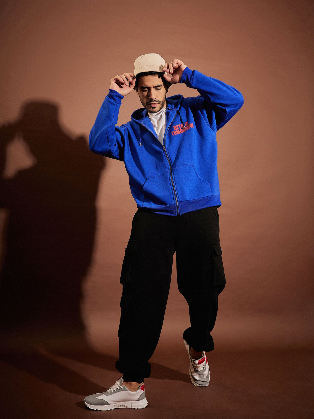 Men's Beyond Tomorrow Oversized Zipper Hoodie