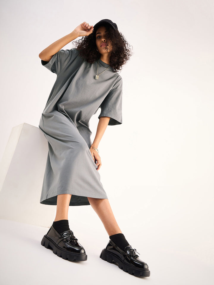 Women Oversized T-Shirt Dress