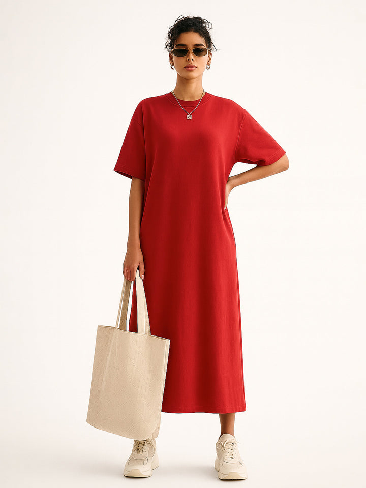 Women Oversized T-Shirt Dress