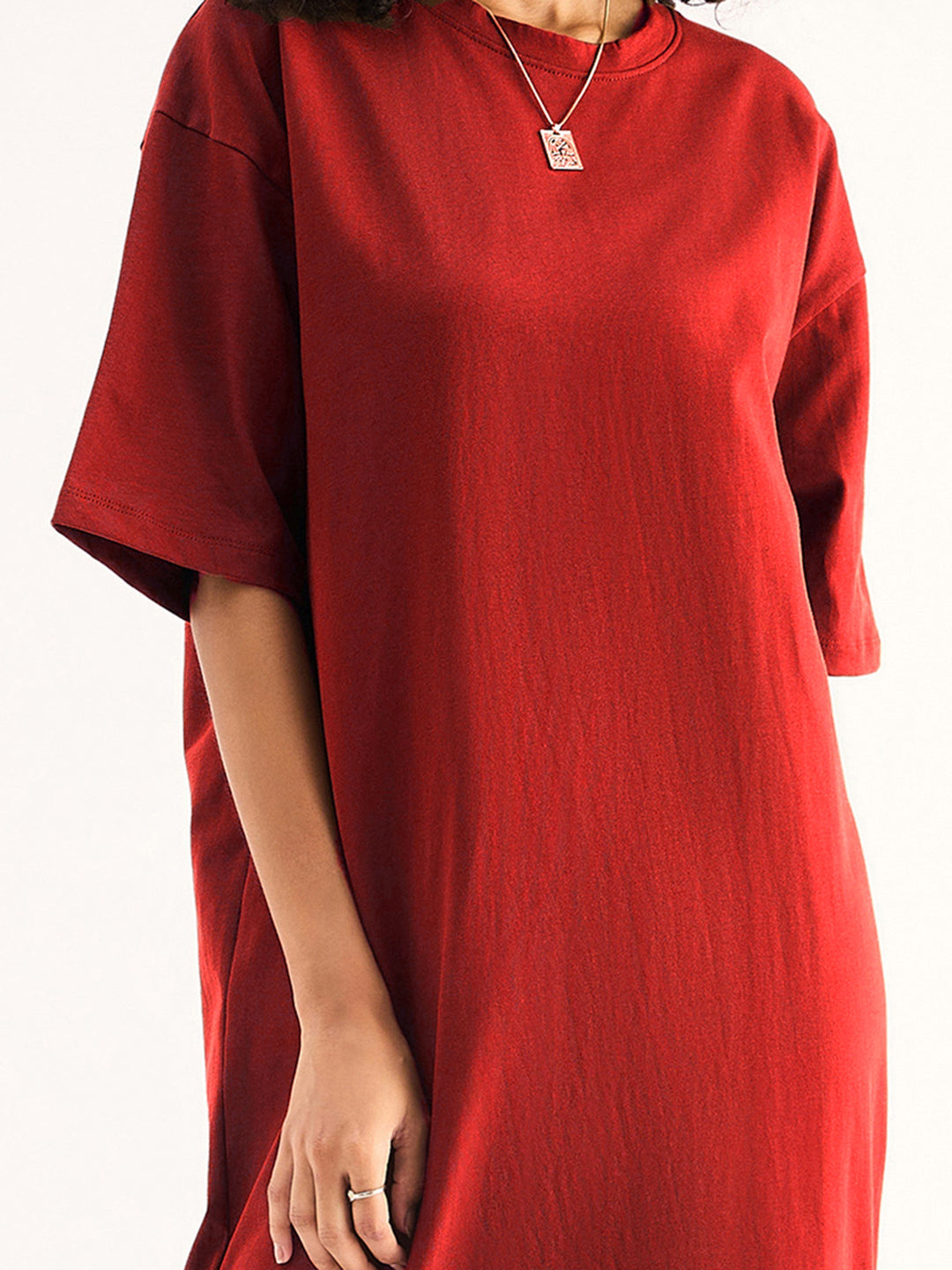 Women Oversized T-Shirt Dress