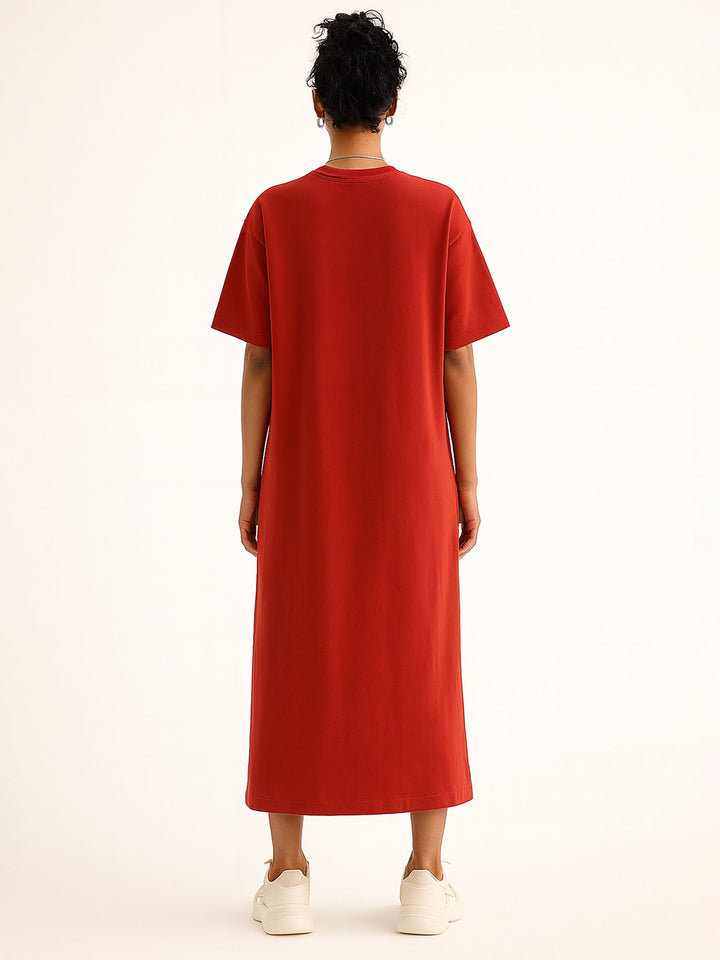 Women Oversized T-Shirt Dress
