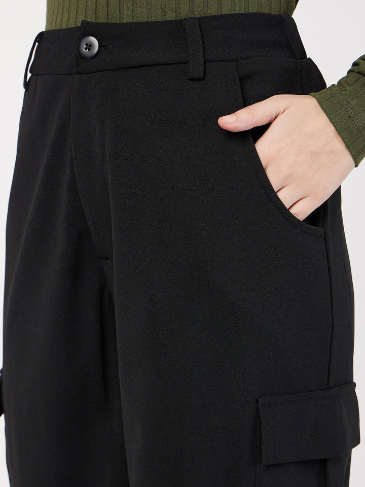 Women Multi Pocket Detail Cargo Pants