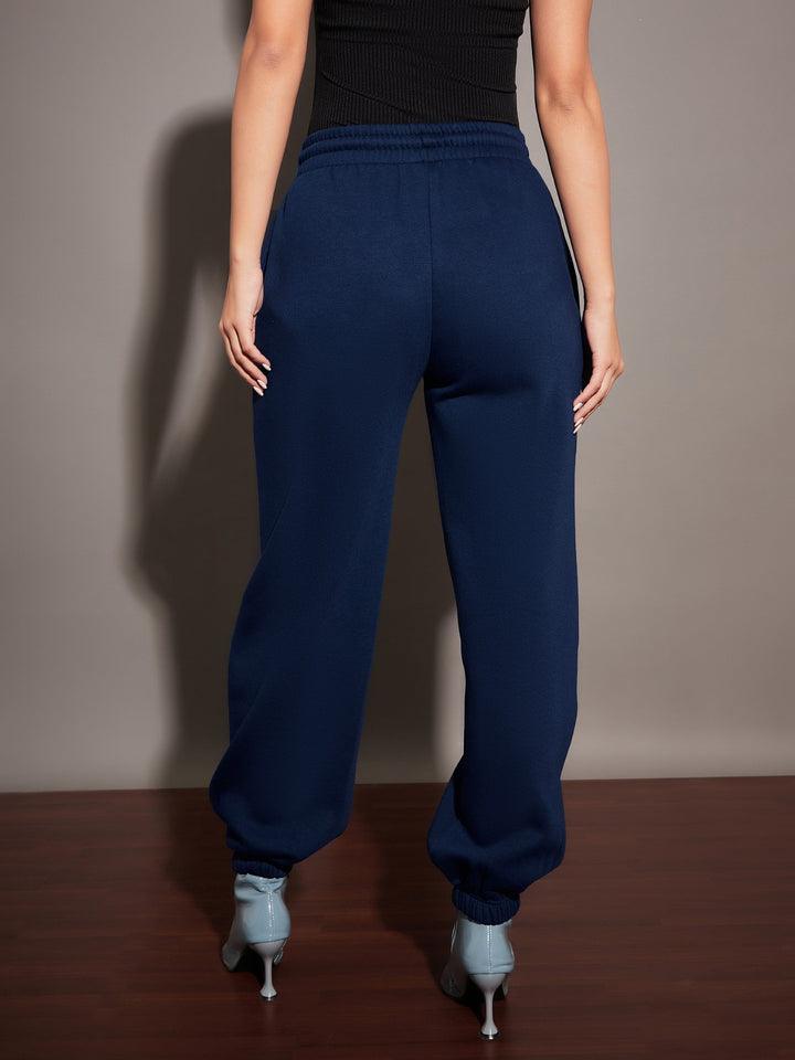 Women Fleece Baggy Joggers