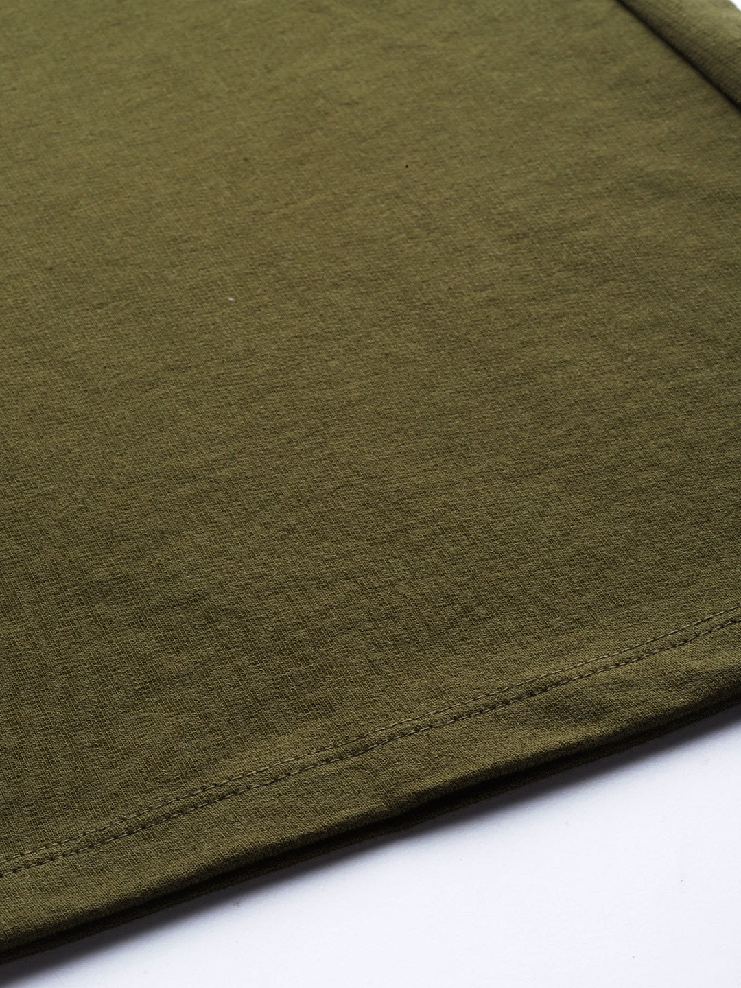 Terry Drawstring Wide Leg Pants