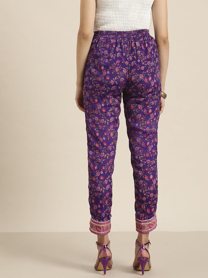 Womenfloral Pencil Pants
