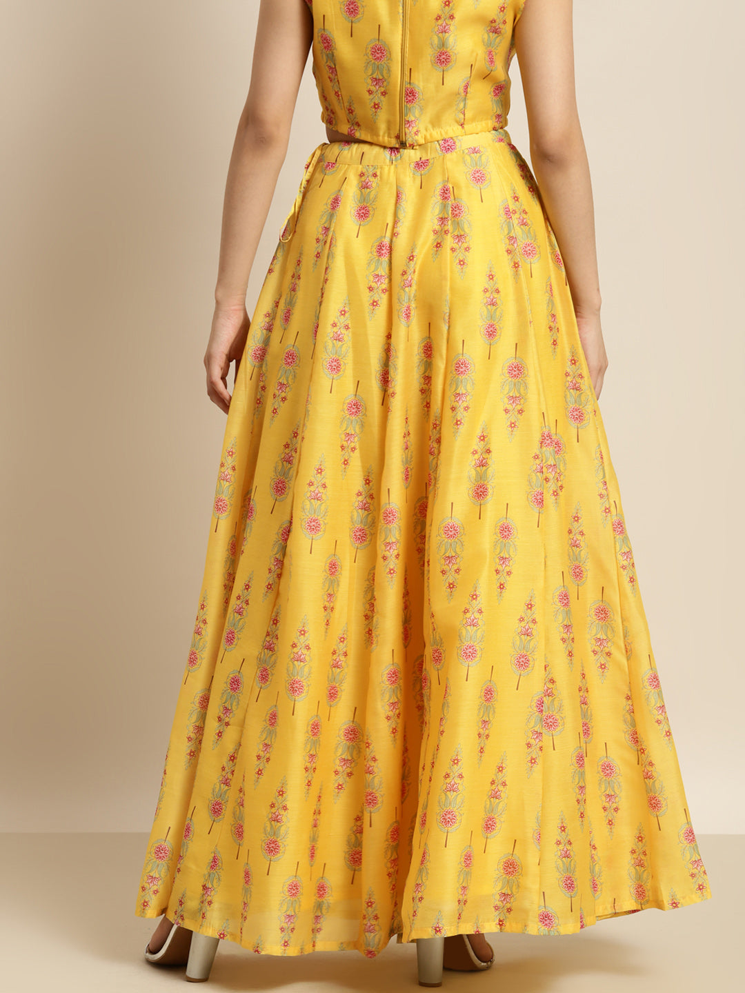 floral Anarkali Skirt