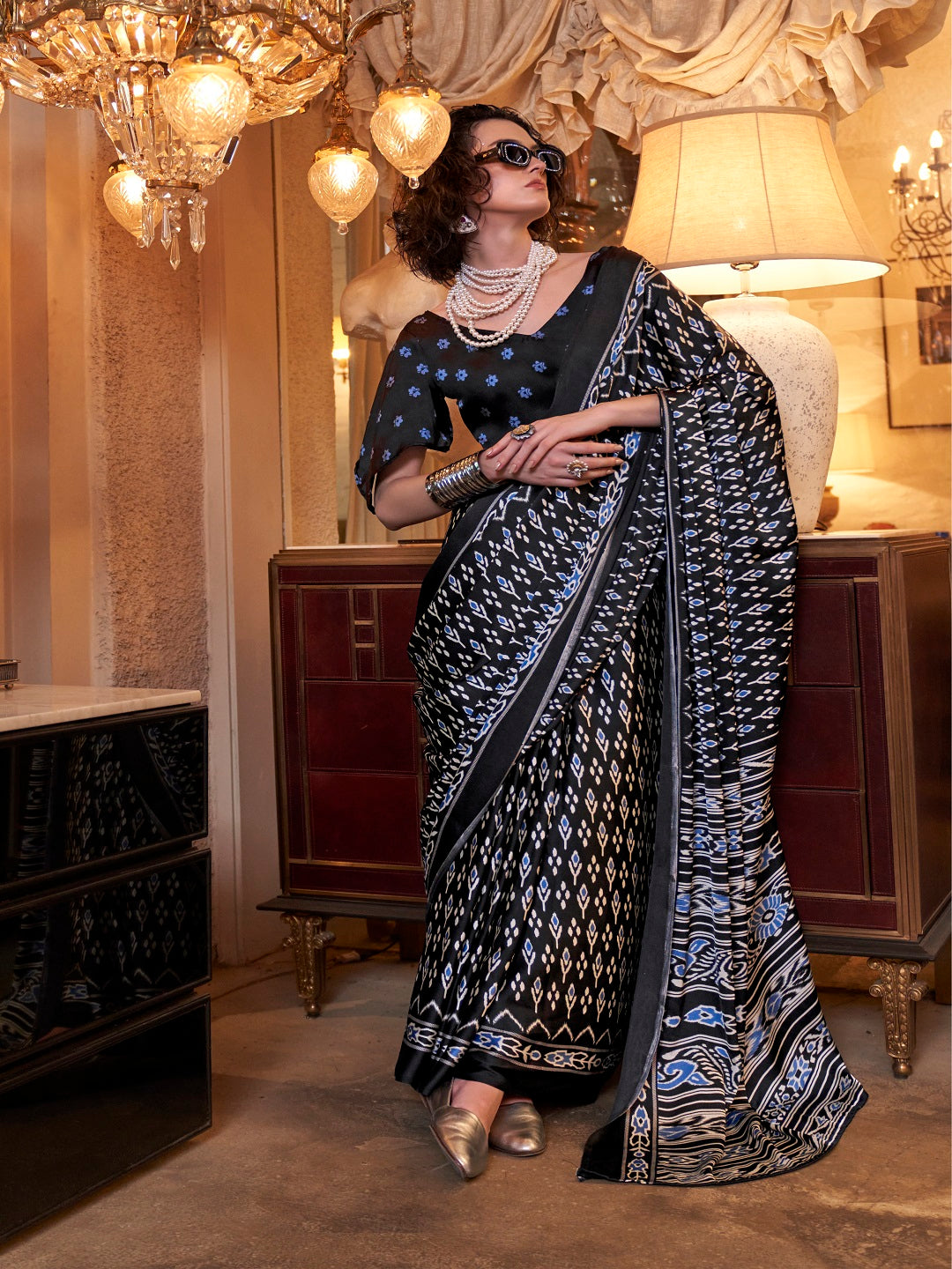 Stylum printed saree – wholesale manufacturer & exporter from India