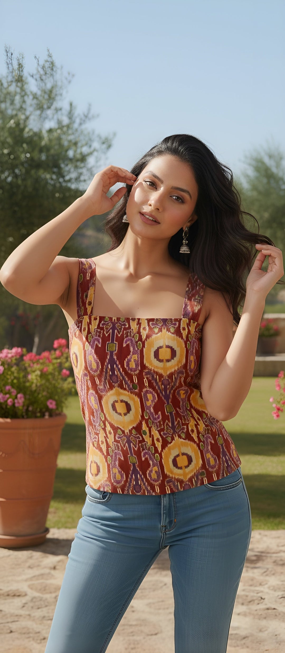 Stylish Printed Top For Women